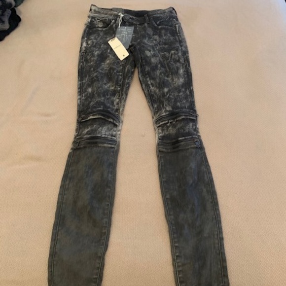 NEW W TAGS G-STAR LYNN ZIP SKINNY JEANS - Picture 1 of 5
